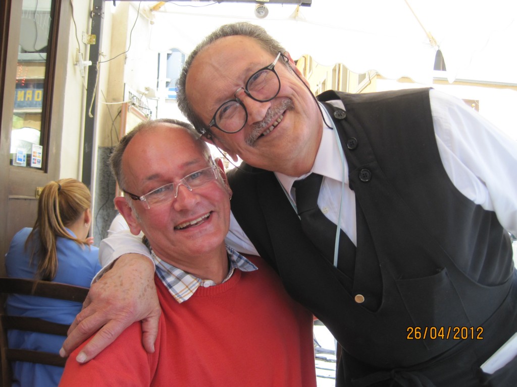 Niels og Cosimo som ejede Papa Re torsdag